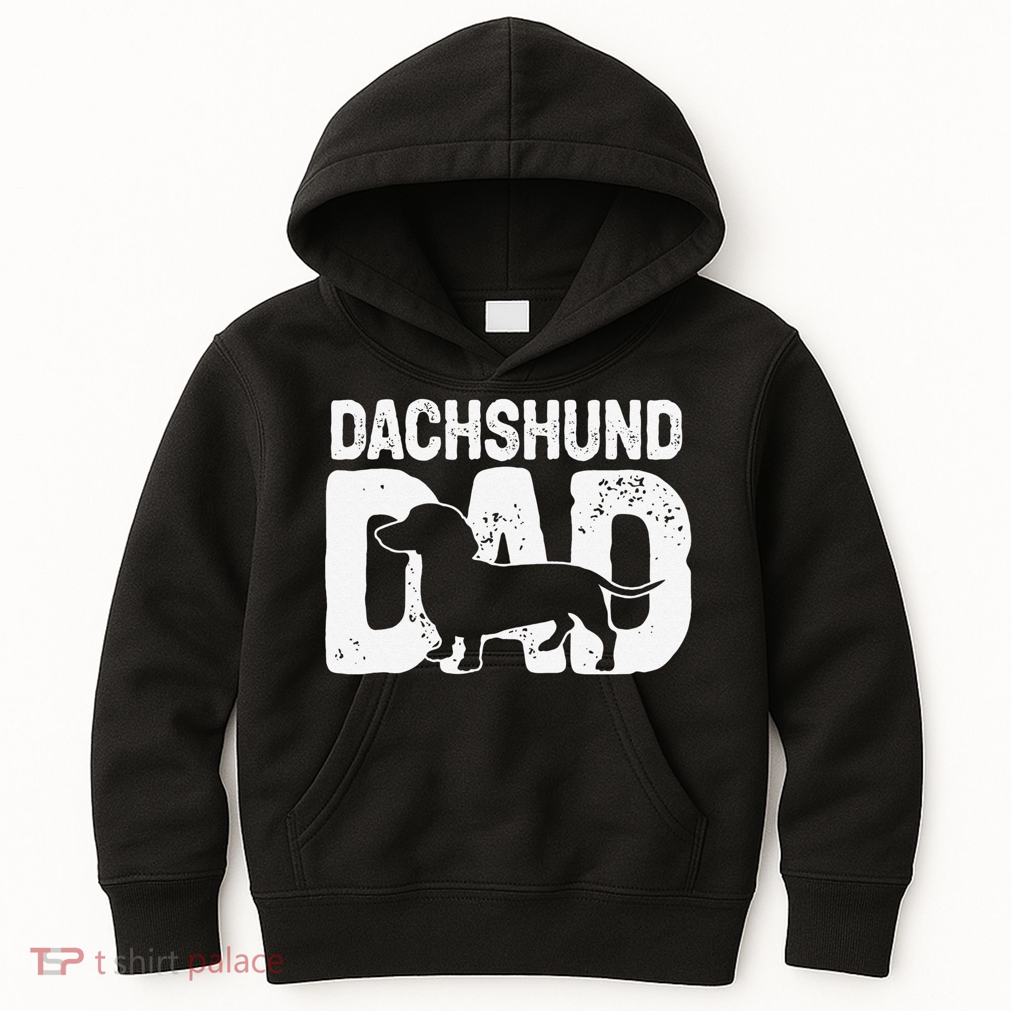 Funny Dachshund Dad Dog Lover Dachshund Father Dog Owner Kids Hoodie