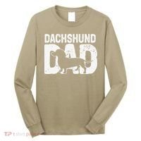 Funny Dachshund Dad Dog Lover Dachshund Father Dog Owner Long Sleeve Shirt thumb 0