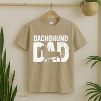 Funny Dachshund Dad Dog Lover Dachshund Father Dog Owner T-Shirt thumb 2