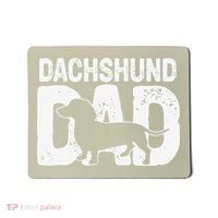 Funny Dachshund Dad Dog Lover Dachshund Father Dog Owner Mousepad thumb 0