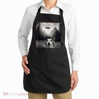 Funny Dachshund Dog Alien Ufo Gift Apron thumb 2