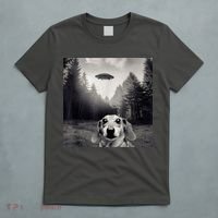 Funny Dachshund Dog Alien Ufo Gift T-Shirt thumb 5