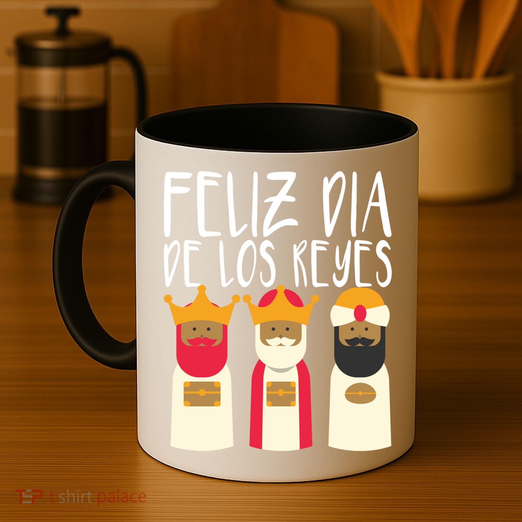 Feliz Dia De Reyes Happy Epiphany Day Three Kings Day Cute Gift Coffee Mug