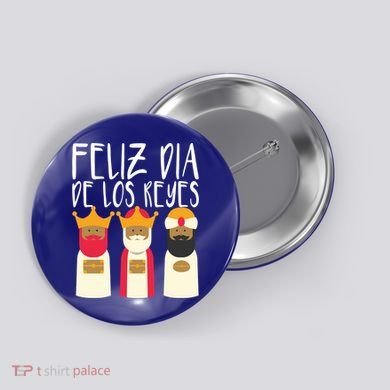 Feliz Dia De Reyes Happy Epiphany Day Three Kings Day Cute Gift Button