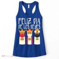Feliz Dia De Reyes Happy Epiphany Day Three Kings Day Cute Gift Women's Tank Top thumb 0