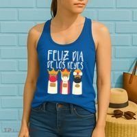 Feliz Dia De Reyes Happy Epiphany Day Three Kings Day Cute Gift Women's Tank Top thumb 2