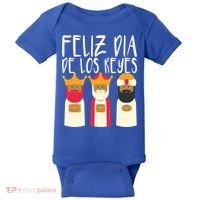 Feliz Dia De Reyes Happy Epiphany Day Three Kings Day Cute Gift Baby Bodysuit thumb 0