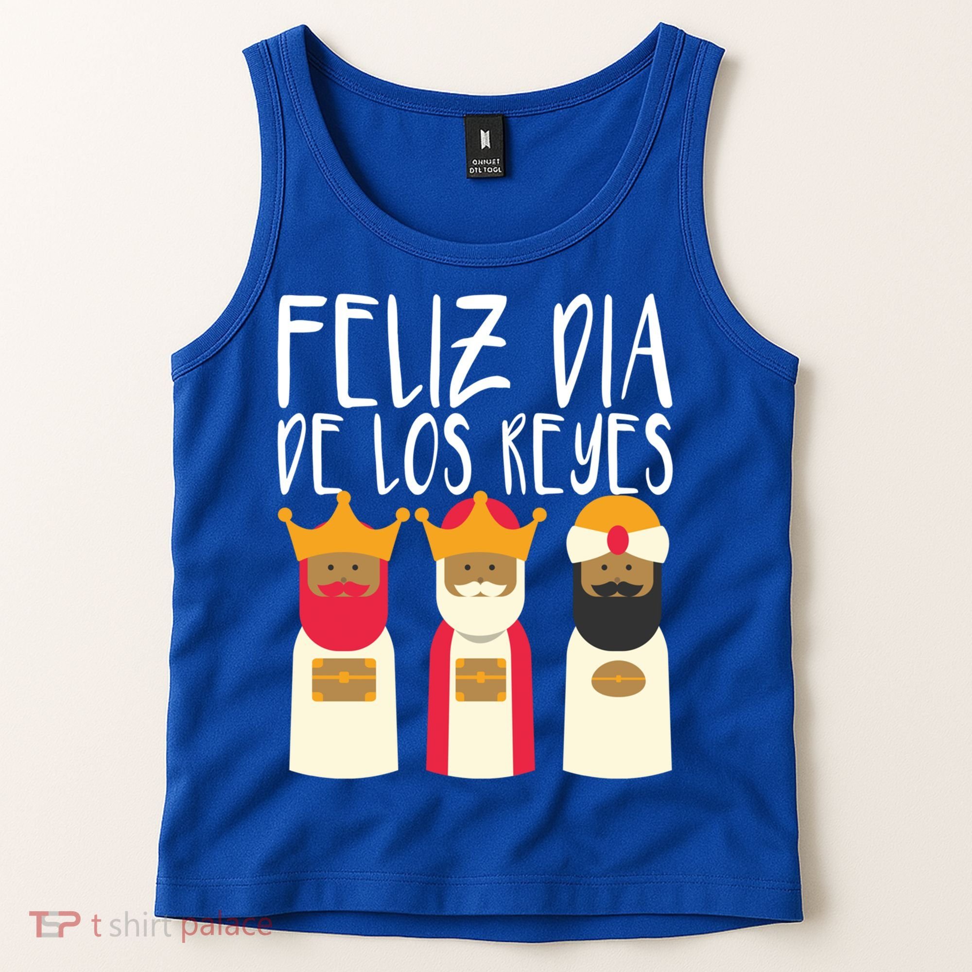 Feliz Dia De Reyes Happy Epiphany Day Three Kings Day Cute Gift Tank Top