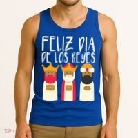 Feliz Dia De Reyes Happy Epiphany Day Three Kings Day Cute Gift Tank Top thumb 3