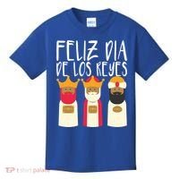 Feliz Dia De Reyes Happy Epiphany Day Three Kings Day Cute Gift Kids T-Shirt thumb 0