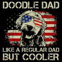 Funny Doodle Dad Goldendoodle Regular Dad But Cooler American Flag Coffee Mug thumb 5