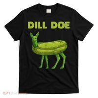 Funny Dill Doe Women Deer Green Dill Pickle Veggie Lover T-Shirt thumb 0