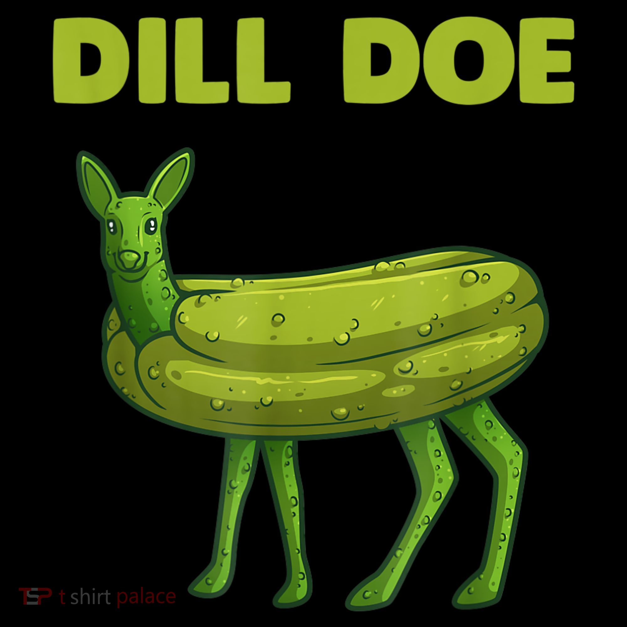 Funny Dill Doe Women Deer Green Dill Pickle Veggie Lover Coffee Mug