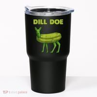 Funny Dill Doe Women Deer Green Dill Pickle Veggie Lover Tumbler thumb 0