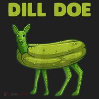 Funny Dill Doe Women Deer Green Dill Pickle Veggie Lover Sport-Tek Posi-UV Pro Polo thumb 2