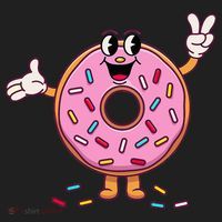 Funny Donut Donut Sprinkles Women's Sweatshirt thumb 2