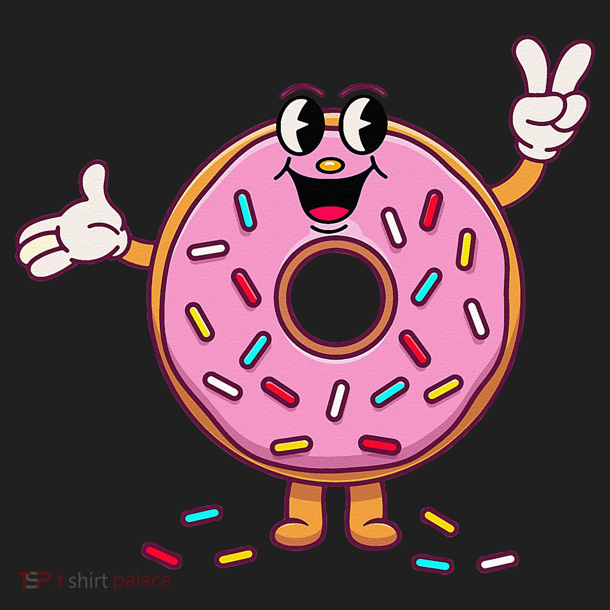 Funny Donut Donut Sprinkles Women's Sweatshirt