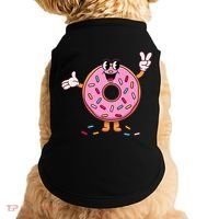 Funny Donut Donut Sprinkles Doggie Tank thumb 0