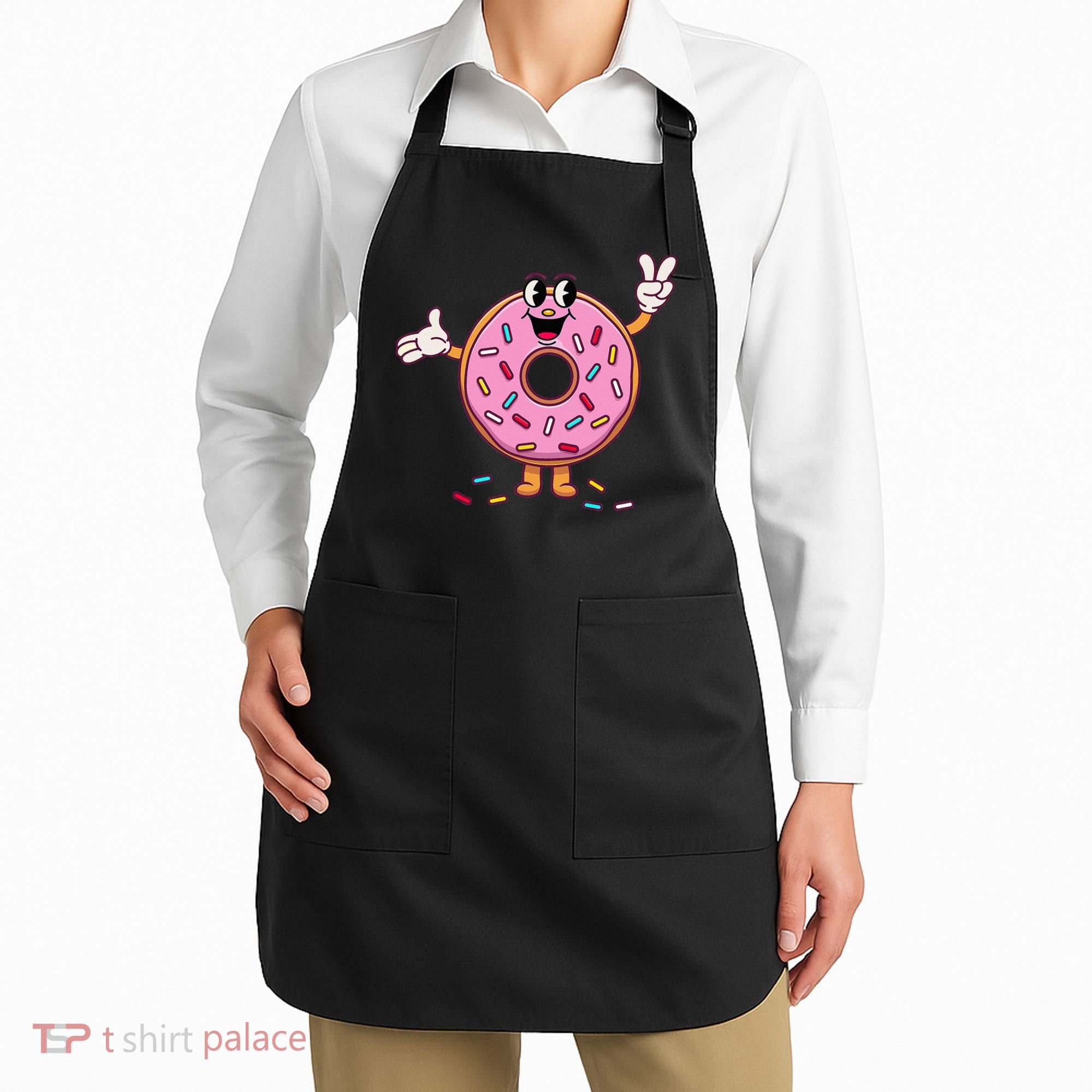 Funny Donut Donut Sprinkles Apron