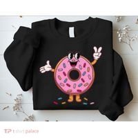 Funny Donut Donut Sprinkles Sweatshirt thumb 2