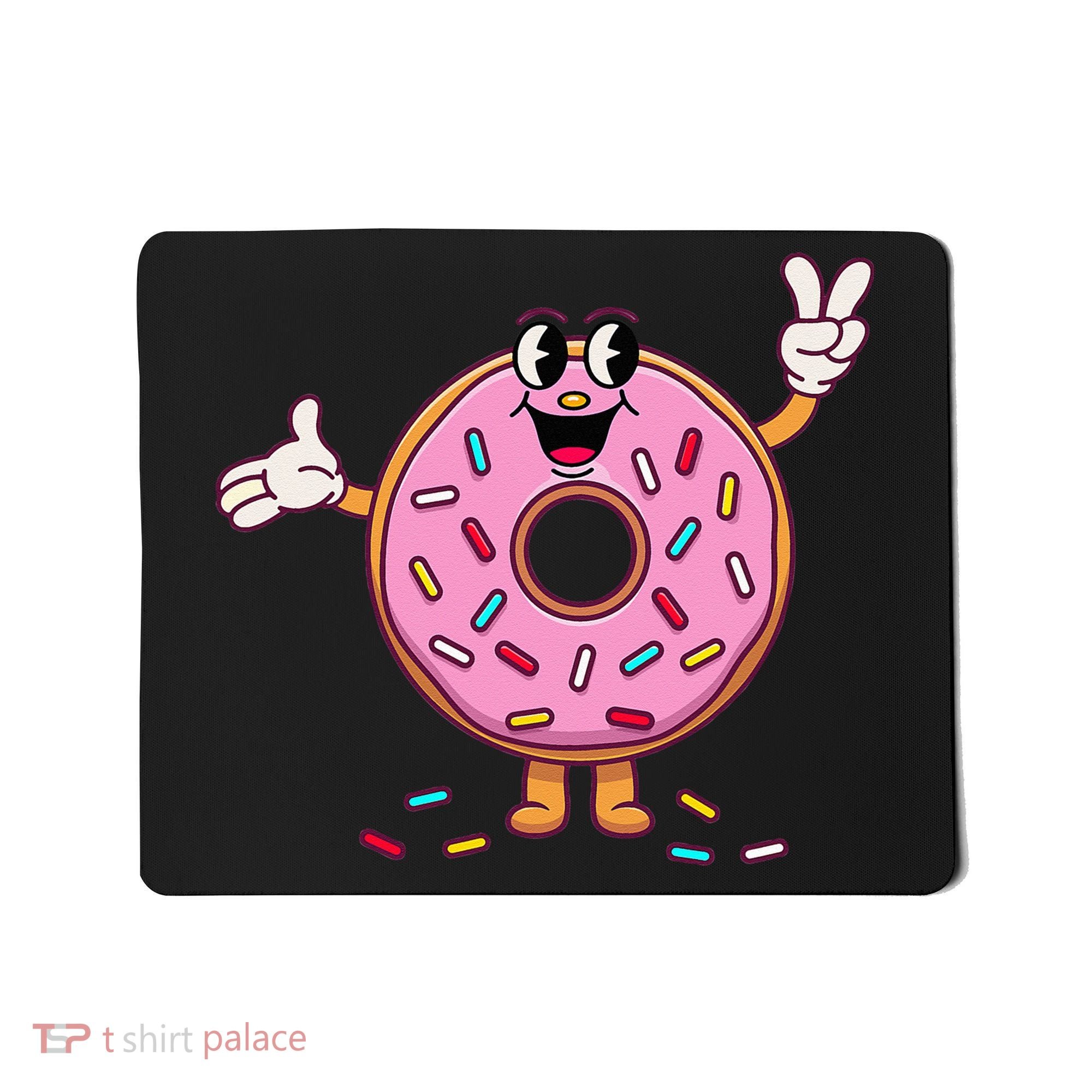 Funny Donut Donut Sprinkles Mousepad