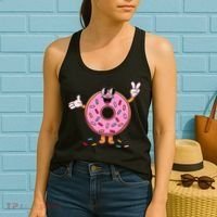 Funny Donut Donut Sprinkles Women's Tank Top thumb 2