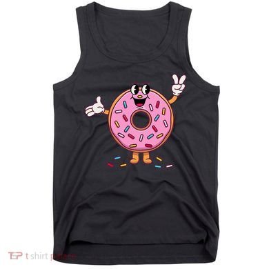 Funny Donut Donut Sprinkles Tank Top