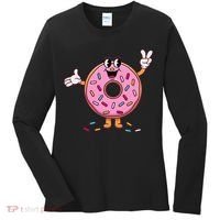 Funny Donut Donut Sprinkles Women's Long Sleeve Shirt thumb 0