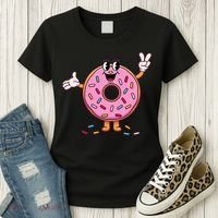 Funny Donut Donut Sprinkles Women's T-Shirt thumb 3