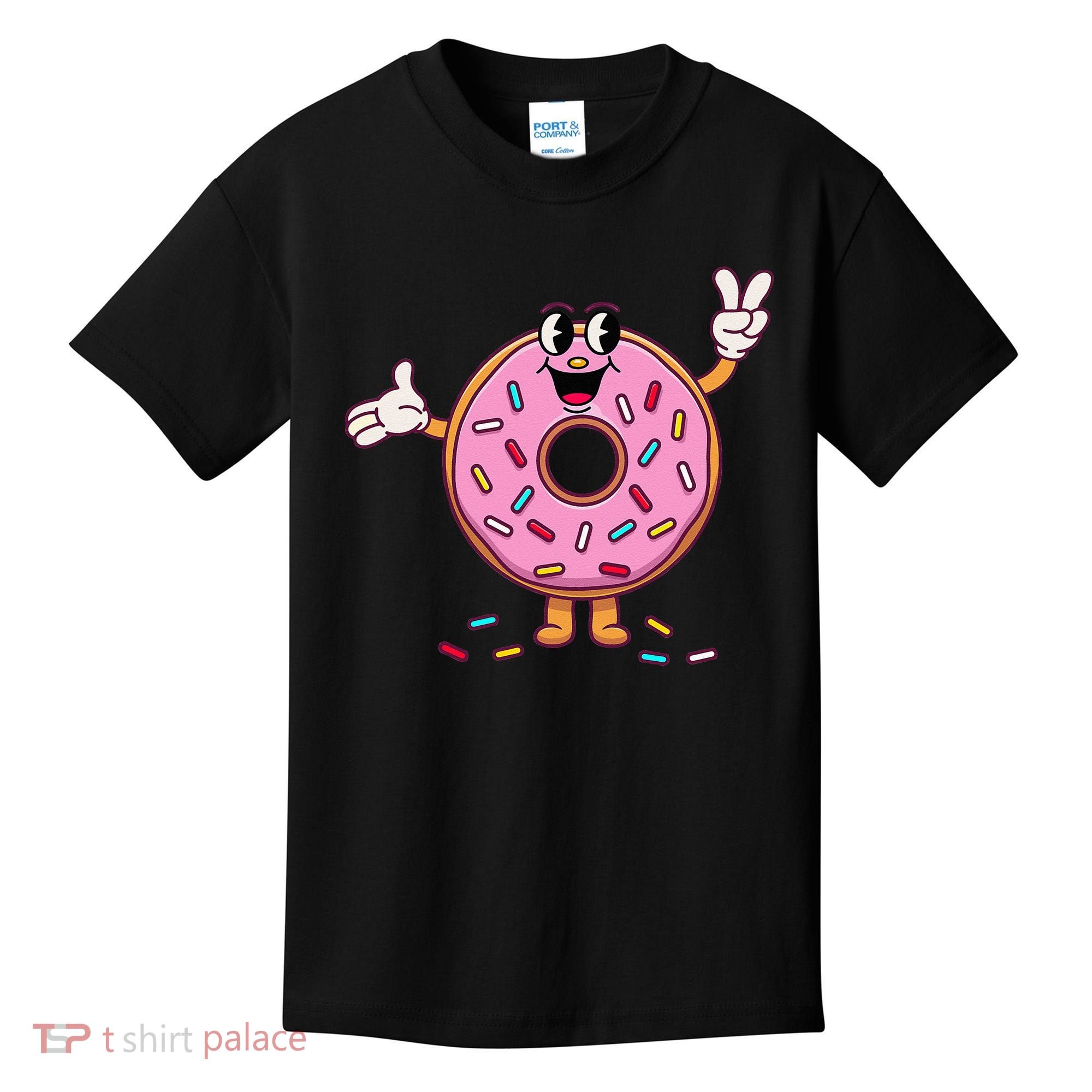 Funny Donut Donut Sprinkles Kids T-Shirt