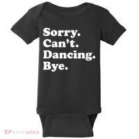 Funny Dancing Dance Gift For Baby Bodysuit thumb 0