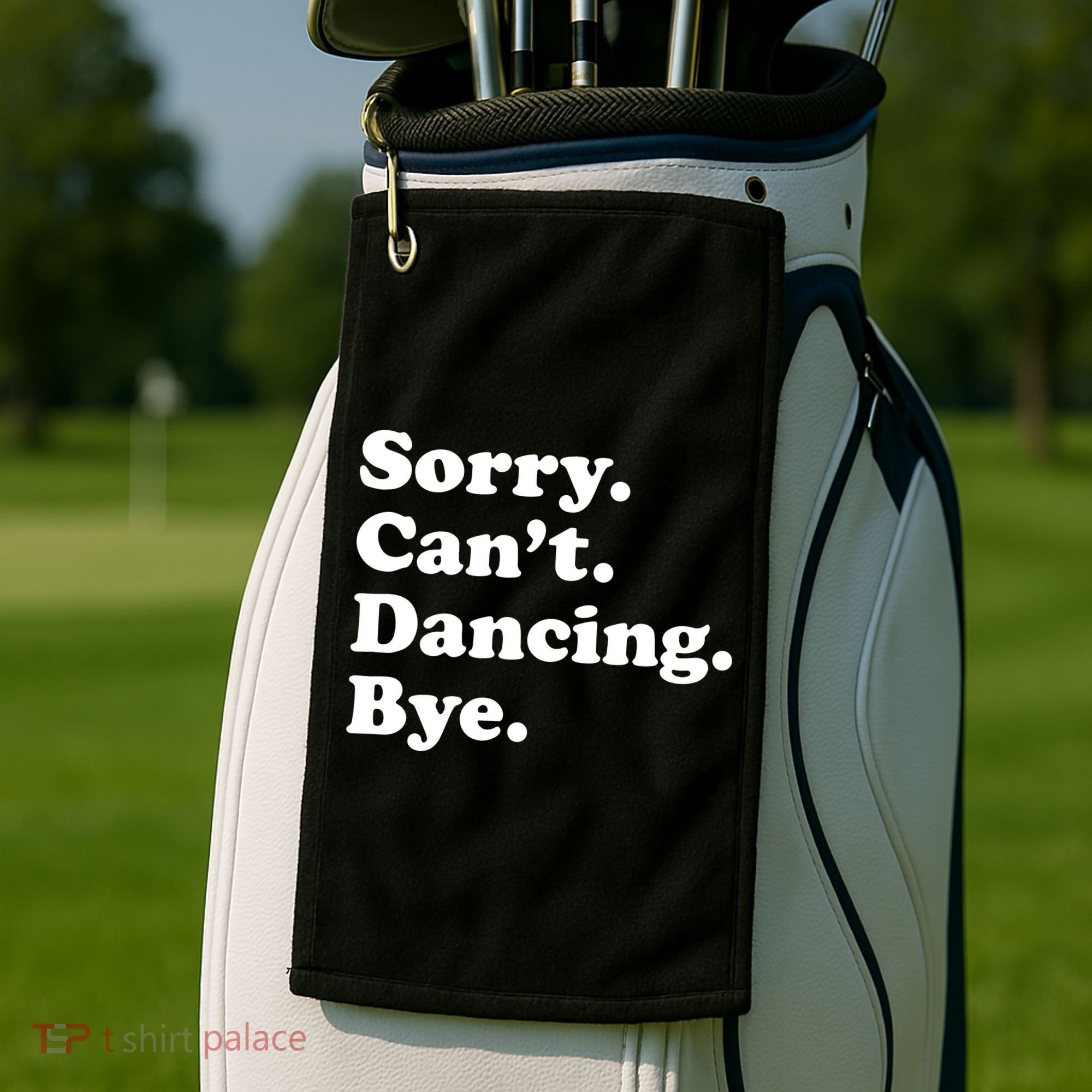 Funny Dancing Dance Gift For Golf Towel