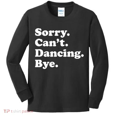 Funny Dancing Dance Gift For Kids Long Sleeve Shirt