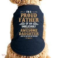 Fathers Day Dad Matching Daughter Fathers Day Doggie Tank thumb 0