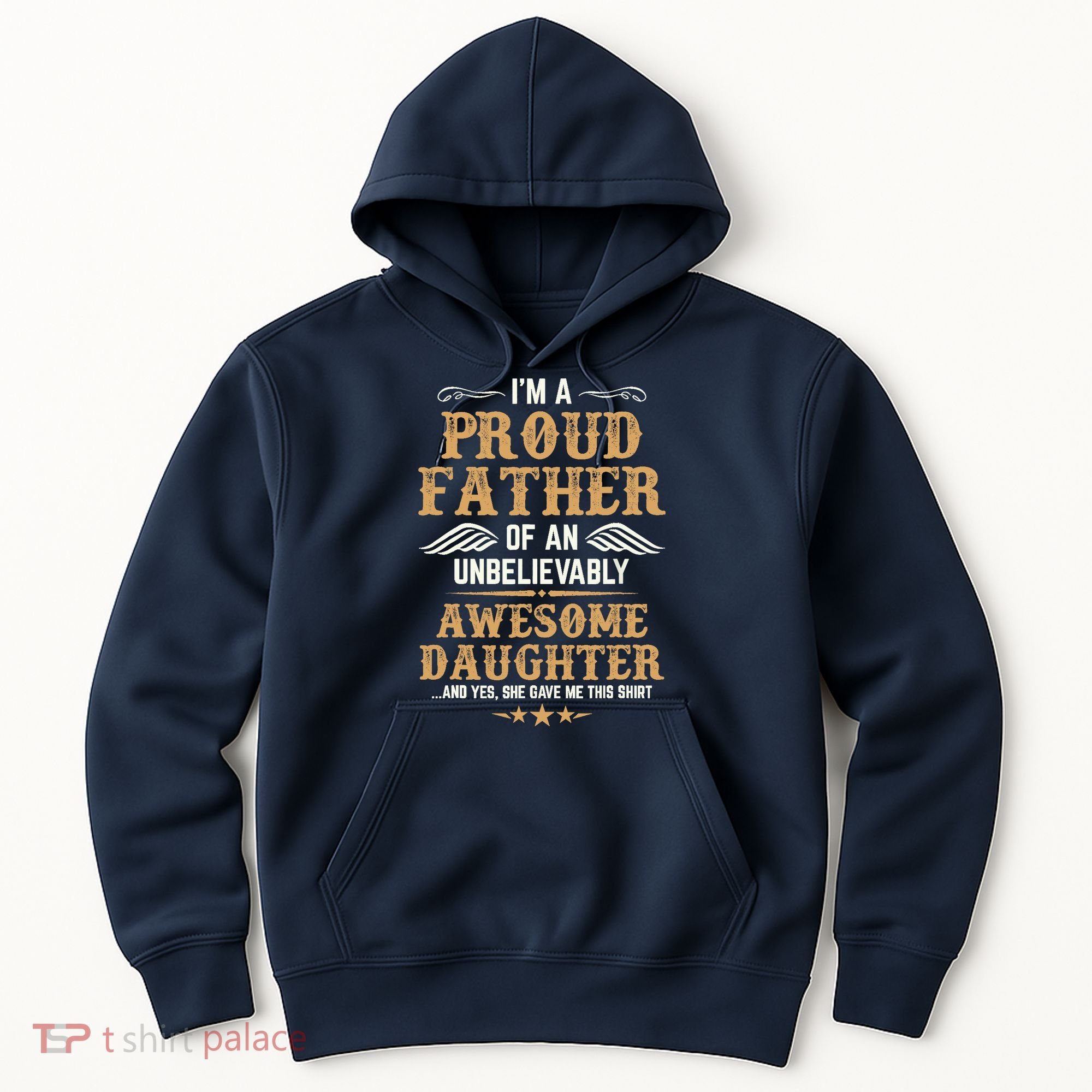 Fathers Day Dad Matching Daughter Fathers Day Hoodie
