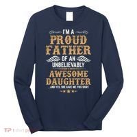 Fathers Day Dad Matching Daughter Fathers Day Long Sleeve Shirt thumb 0