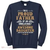 Fathers Day Dad Matching Daughter Fathers Day Sweatshirt thumb 0