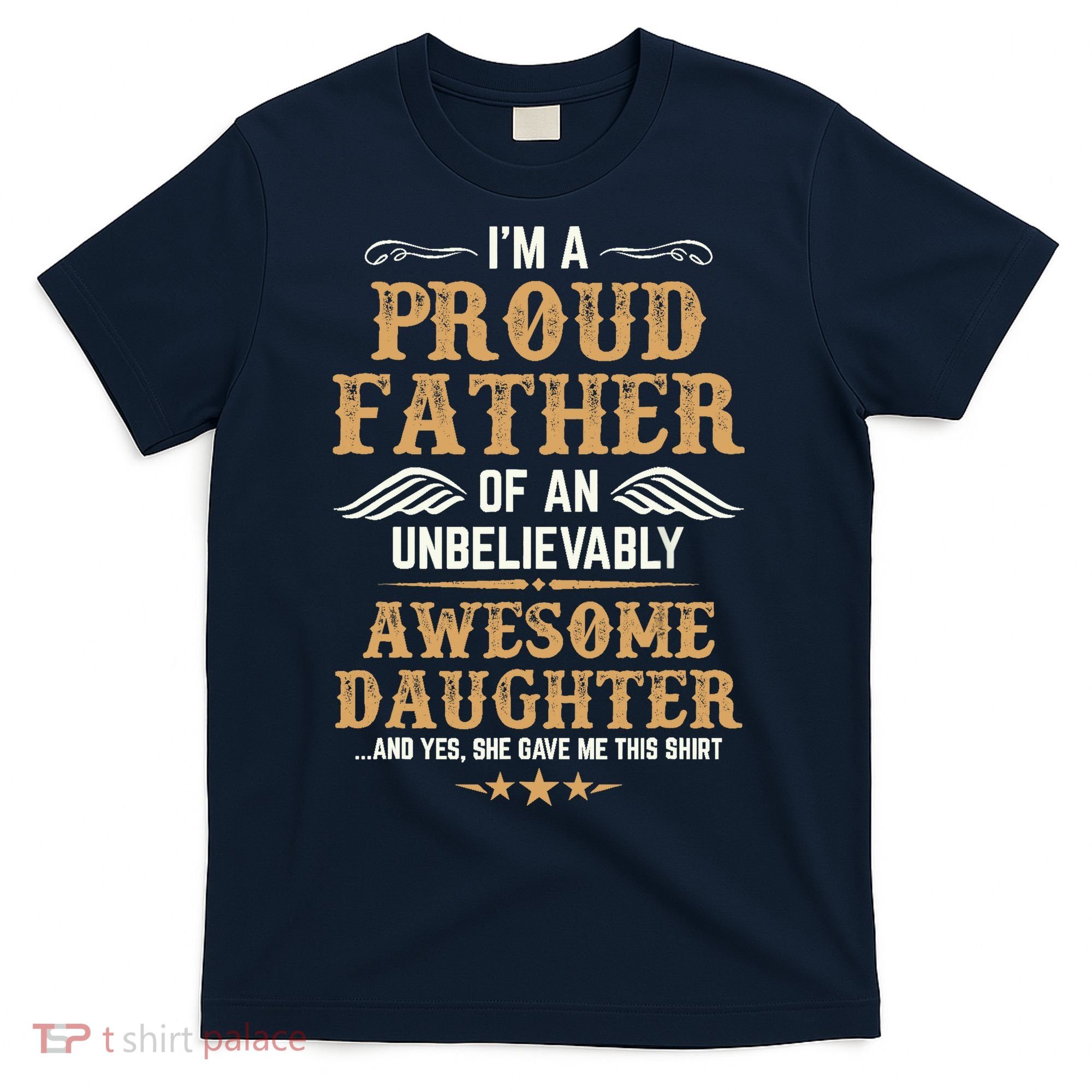 Fathers Day Dad Matching Daughter Fathers Day T-Shirt