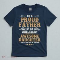 Fathers Day Dad Matching Daughter Fathers Day T-Shirt thumb 5