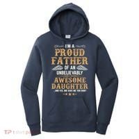 Fathers Day Dad Matching Daughter Fathers Day Women's Hoodie thumb 0