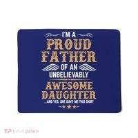 Fathers Day Dad Matching Daughter Fathers Day Mousepad thumb 0