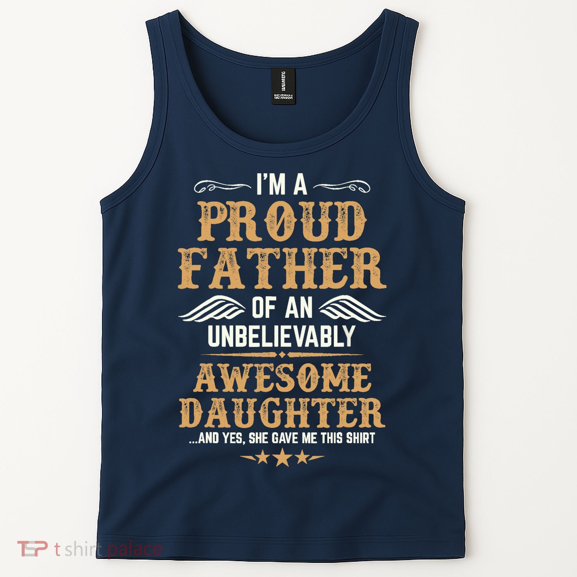 Fathers Day Dad Matching Daughter Fathers Day Tank Top