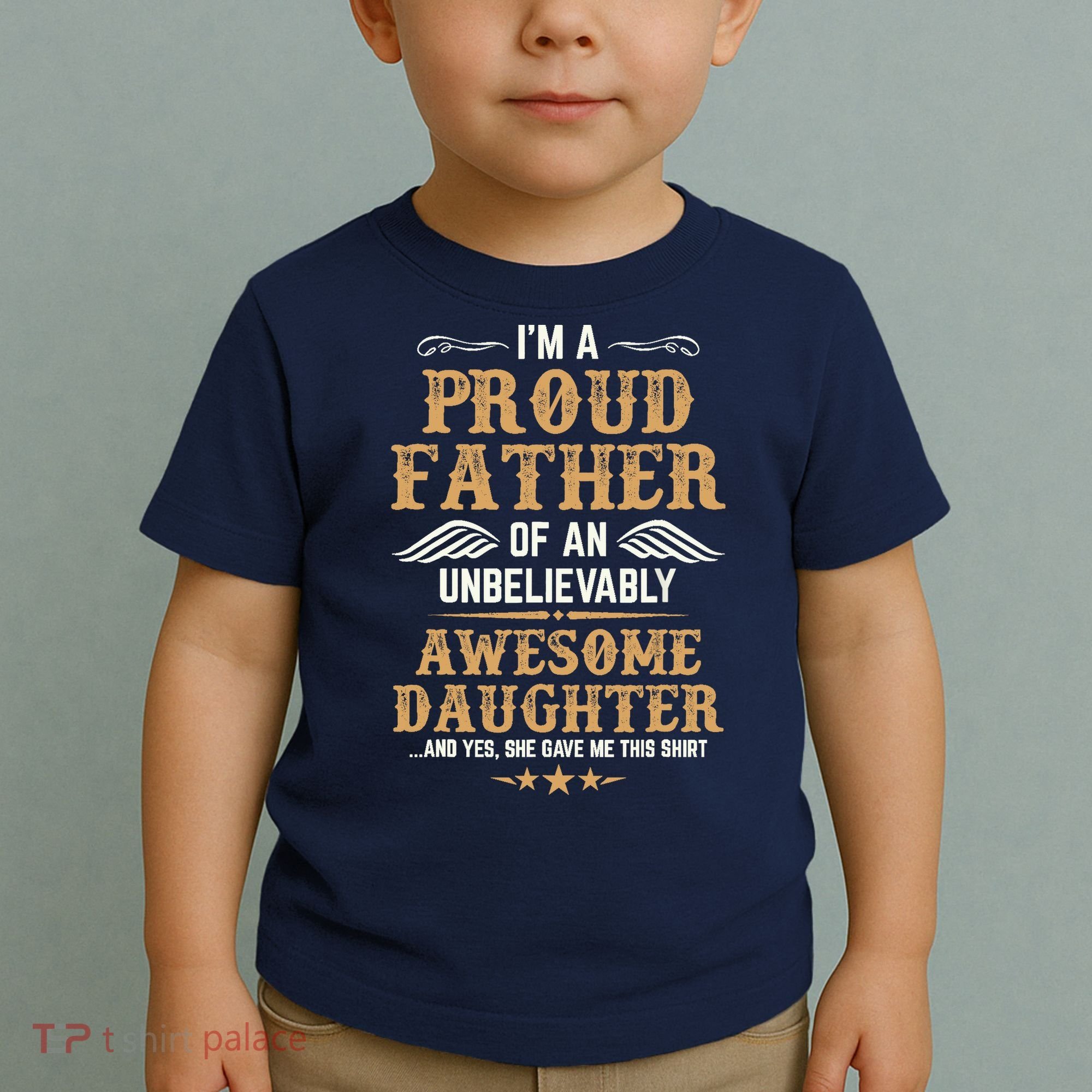 Fathers Day Dad Matching Daughter Fathers Day Toddler T-Shirt