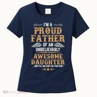 Fathers Day Dad Matching Daughter Fathers Day Women's T-Shirt thumb 0