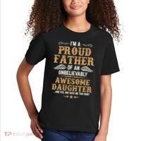 Fathers Day Dad Matching Daughter Fathers Day Kids T-Shirt thumb 2