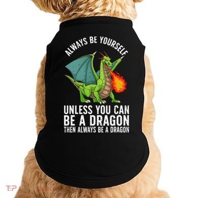 Funny Dragon Design For Fantasy Dragon Lover Doggie Tank