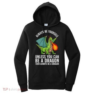 Funny Dragon Design For Fantasy Dragon Lover Women's Hoodie