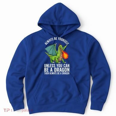 Funny Dragon Design For Fantasy Dragon Lover Hoodie
