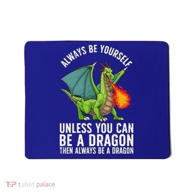 Funny Dragon Design For Fantasy Dragon Lover Mousepad