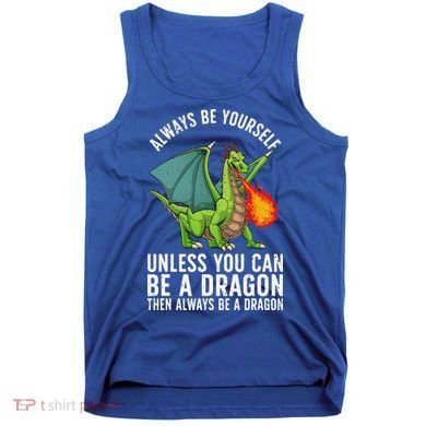 Funny Dragon Design For Fantasy Dragon Lover Tank Top